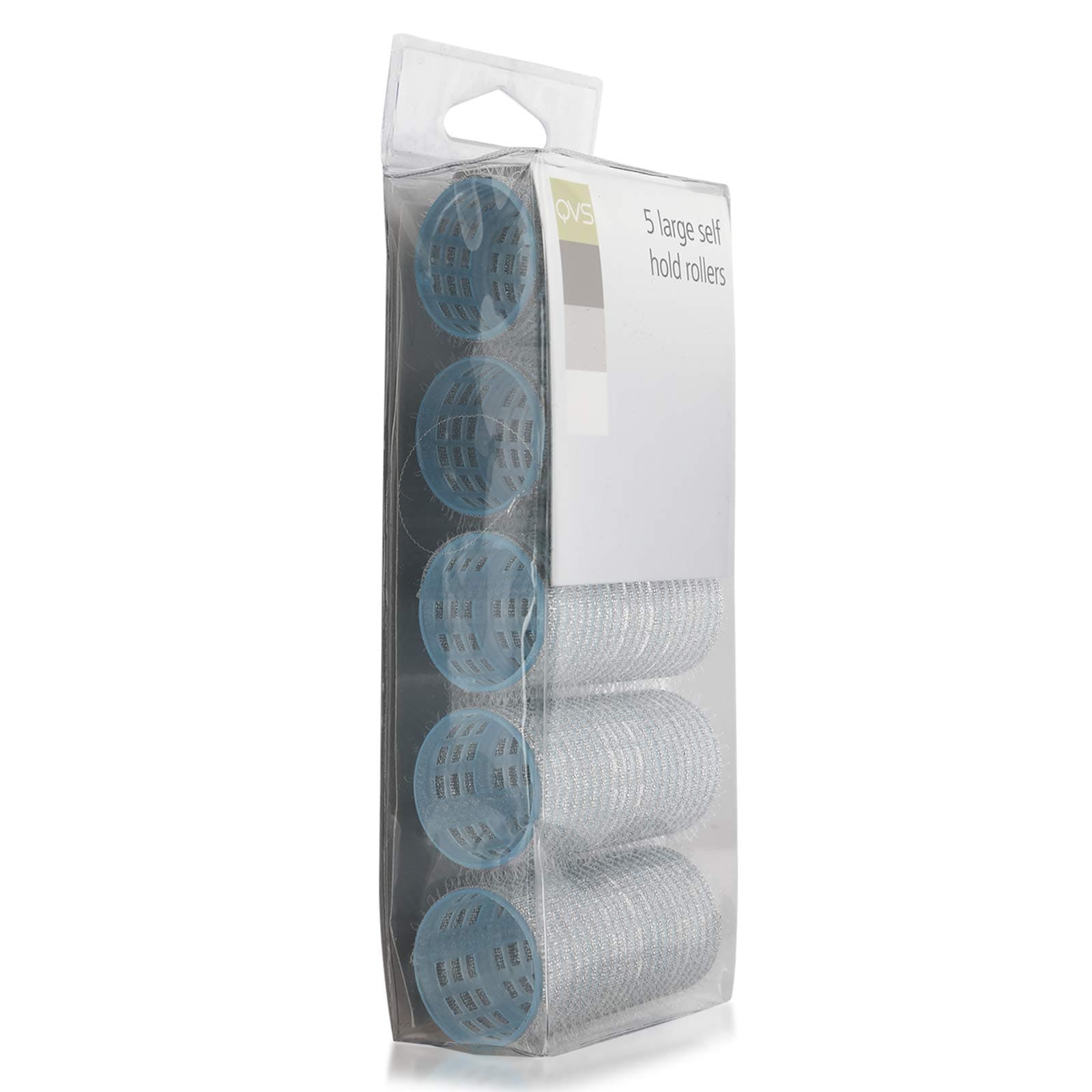 QVSLarge Self Hold Rollers, Pack of 5