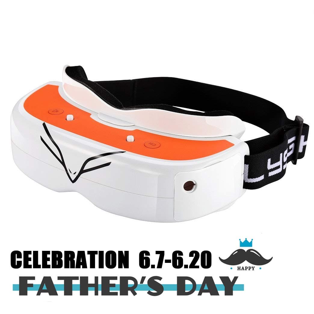 Flysight FPV Goggles with DVR HDMI Detachable Diversity Module 5.8G RC Video Drone Racing FPV Goggles Falcon FG02 40CH Wireless Video Receiver for DJI Phantom Inspire Airplane Flying Wing