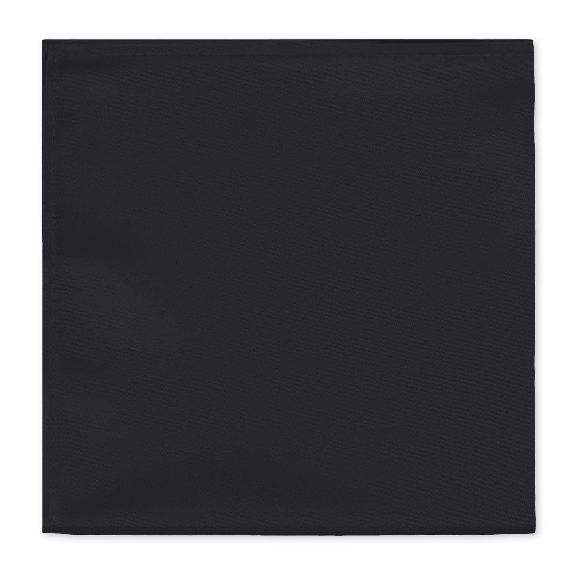 Jacob Alexander Men's Pocket Square Solid Color Handkerchief