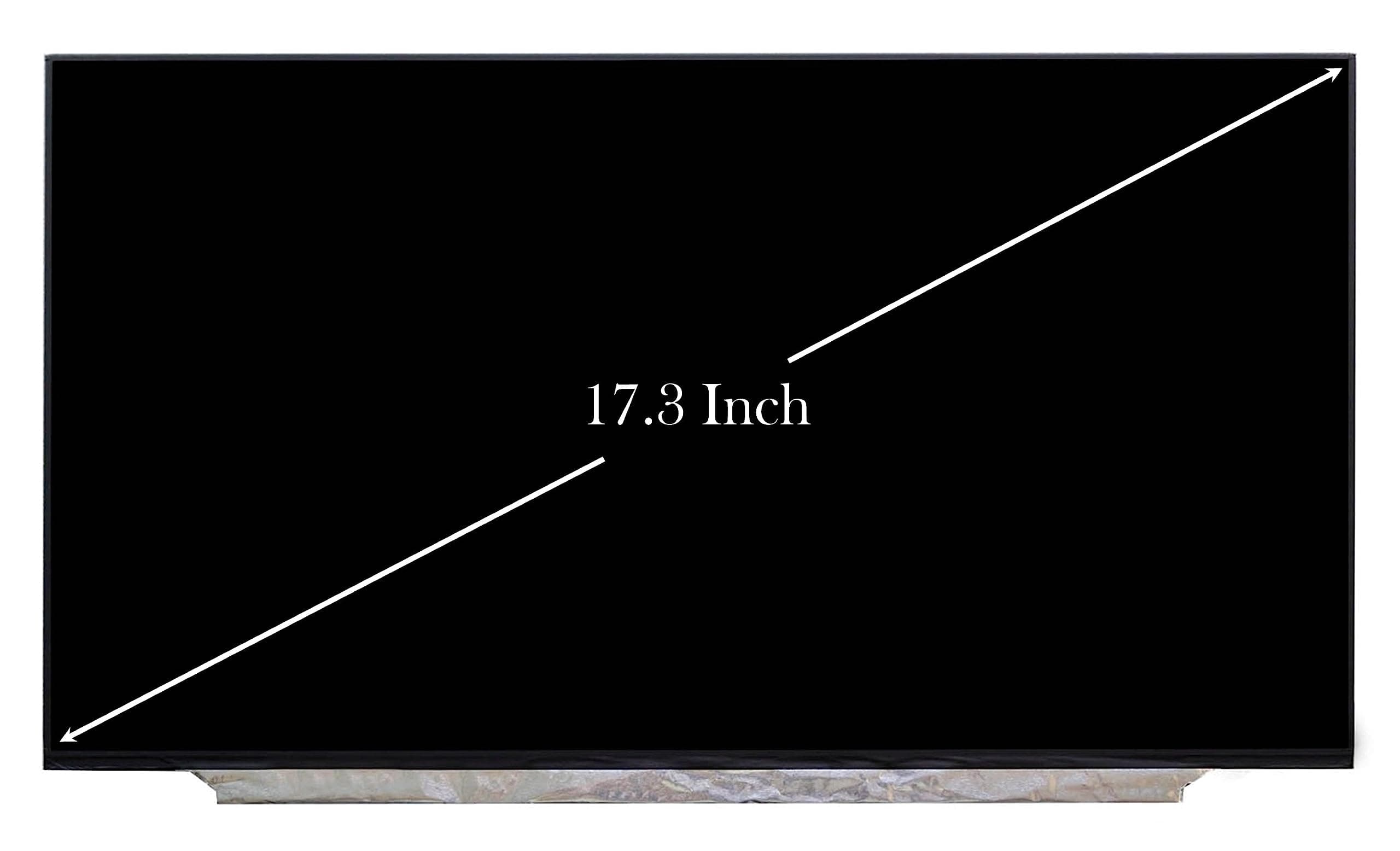 17.3" LAPTOP SCREEN PANEL COMPATIBLE FOR MSI GT75 TITAN 9SF-251AU 9SG-415FR LED LCD FHD DISPLAY MONITOR 40 PINS 1920x1080 144HZ