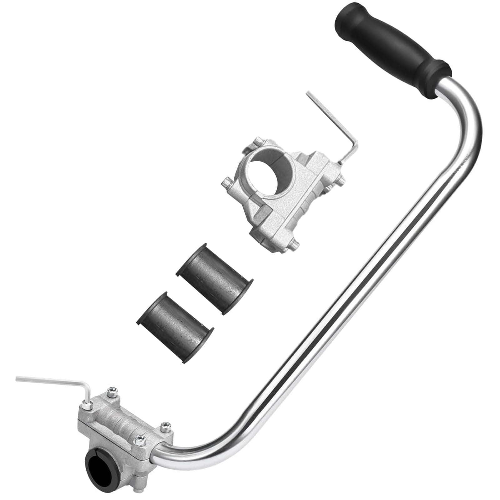 String Trimmers Handle, Ergonomic Trimmer Grip,Lawn Trimmer Handle Grip for Lawn Care, Weed Eater Handle Extension with Bracket Clamp,Landscaping, Yard Trimming Edging