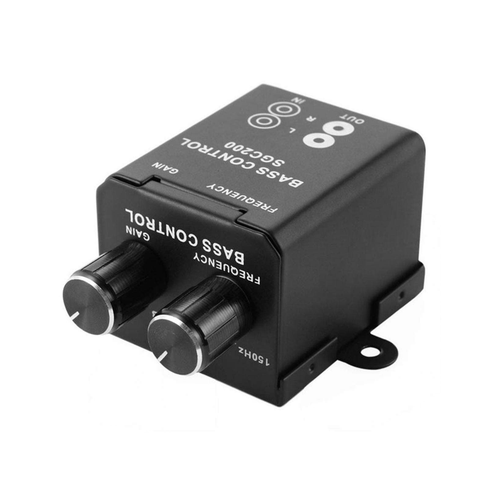 Denpetec Car Bass Controller, Car Audio Amplifier Subwoofer Equalizer Crossover Volume Regulator Bass Controller Knob