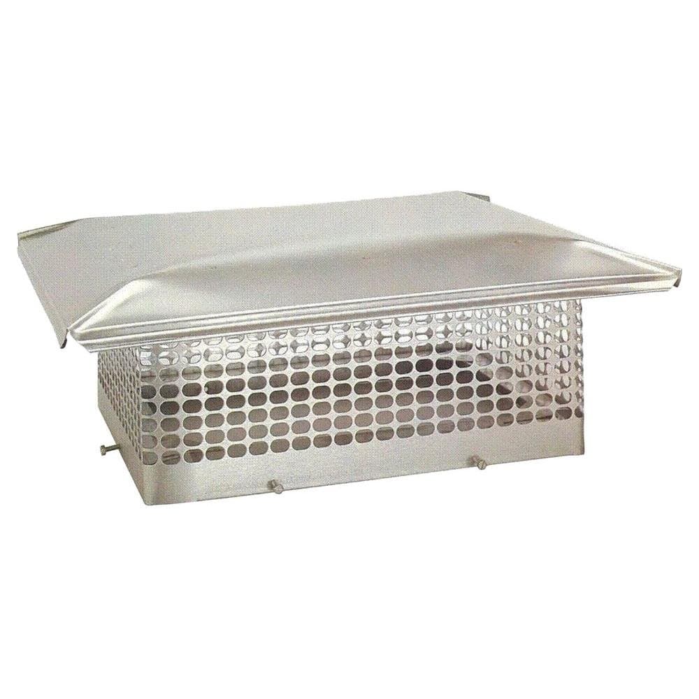 The Forever Cap 18 in. x 18 in. 304 Adjustable Stainless Steel Chimney Cap