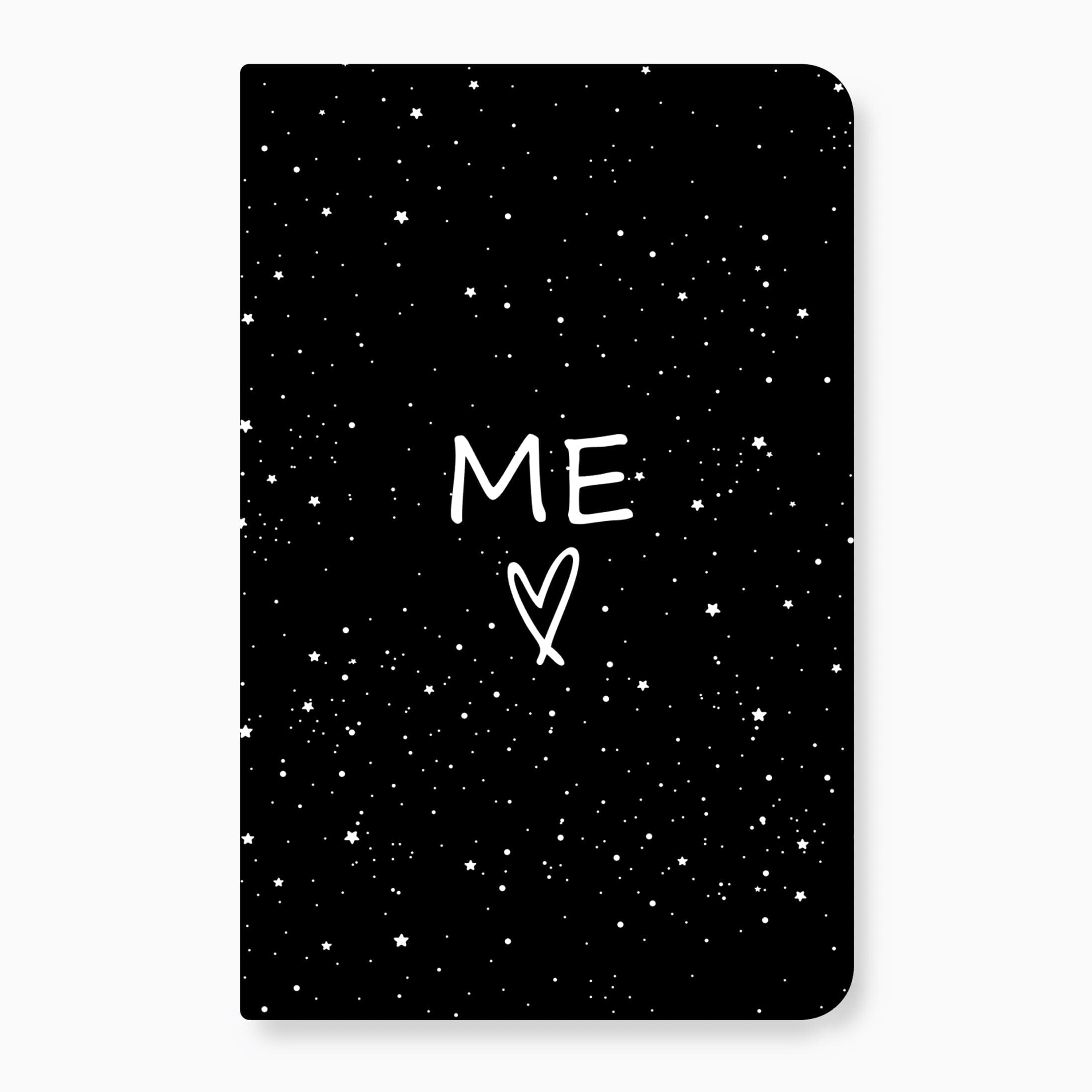 Factor NotesME (Black) Dotted Bullet Grid B6 Notebook - Premium Stationary, Natural Shade Paper Journal Diary - Size - 120mm X 180mm