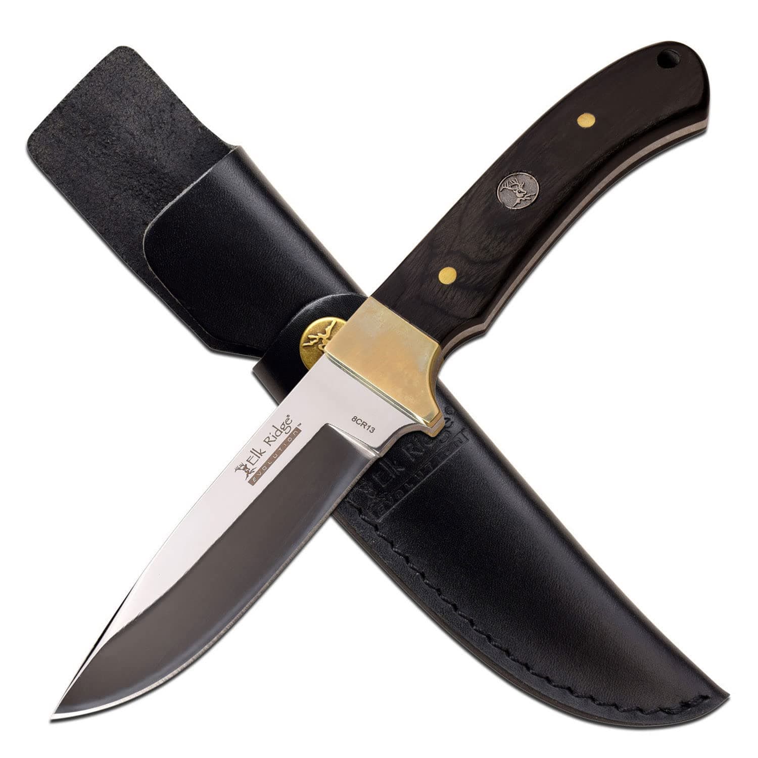 Elk Ridge Evolution Fixed Blade Knife - ERE-FIX013-BK