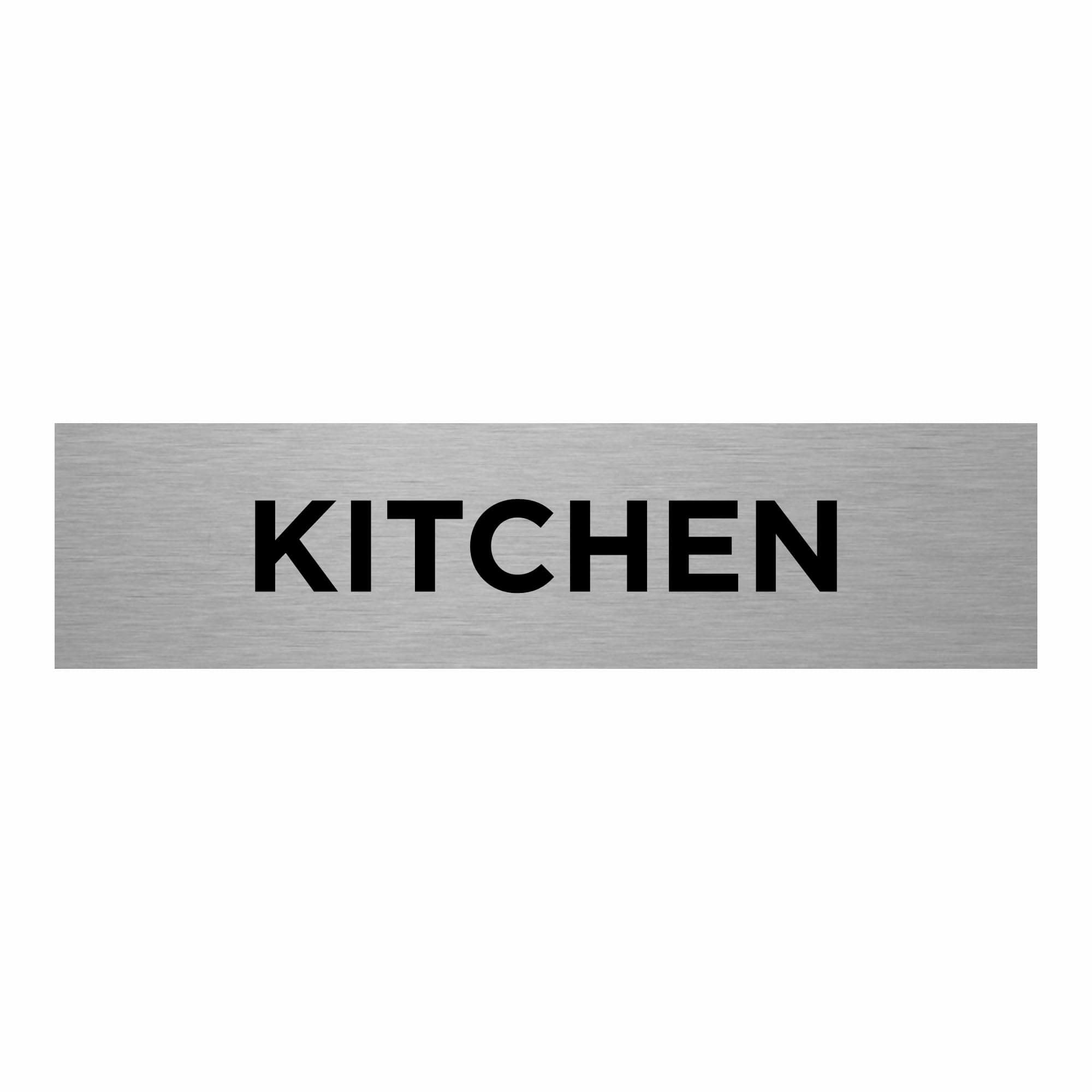 Viro Display Slimline Aluminium Kitchen Sign