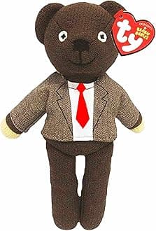 England Official Mr Bean's Teddy (Beanie Bear by Ty) With Jacket