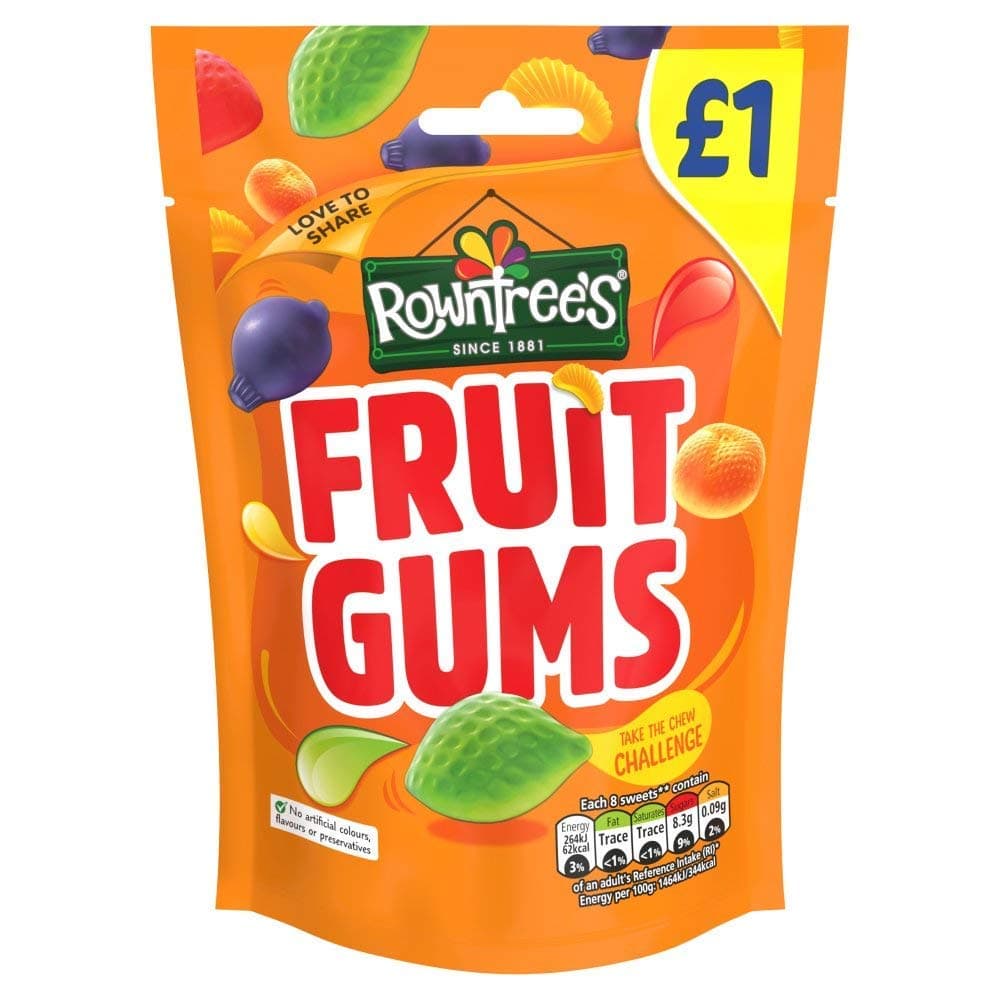 Fruit Gums 120g (Pack of 3)