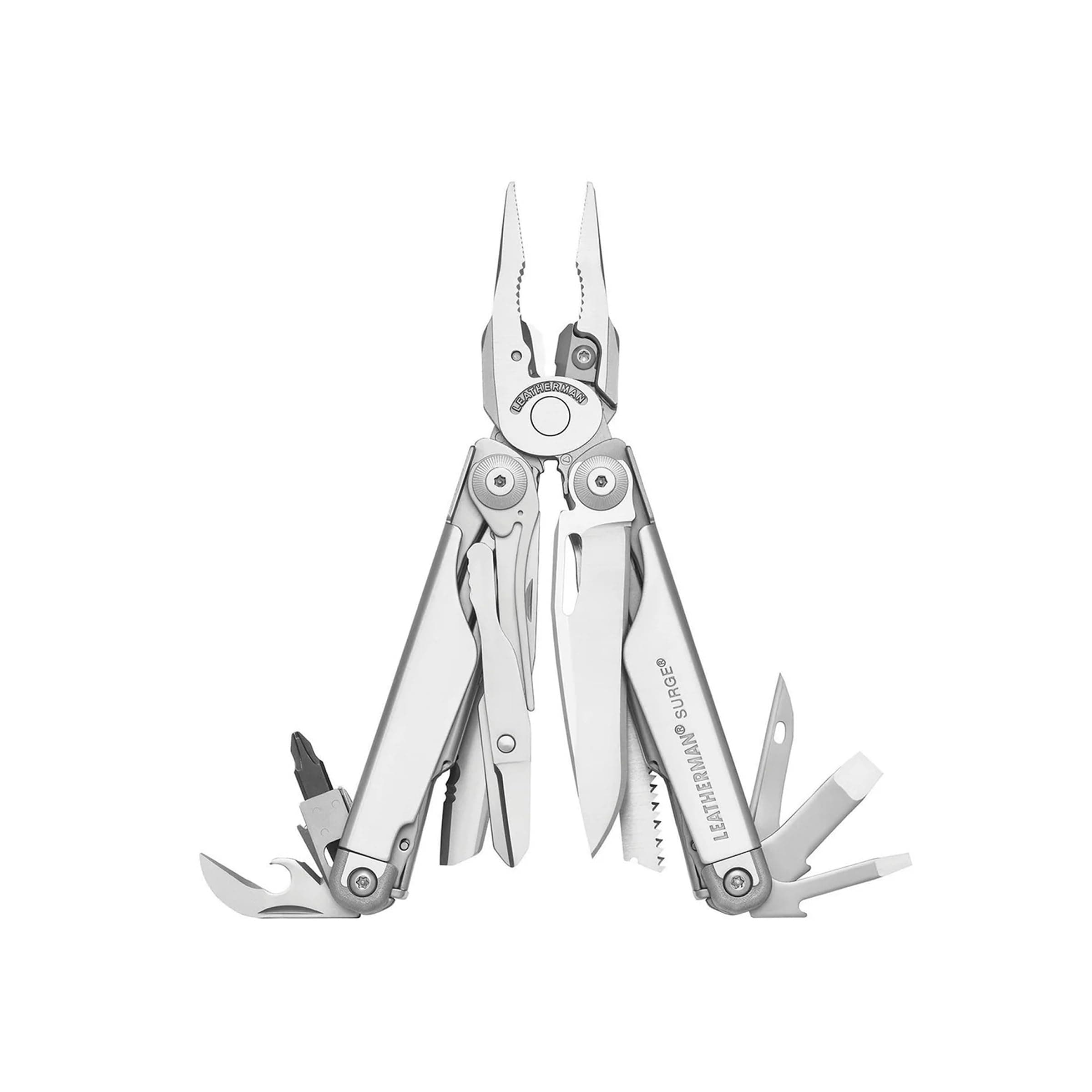 LEATHERMAN, Surge, 21-in-1 Heavy-Duty Multi-tool for Work, Home, Garden, DIY & Auto, Stainless Steel