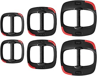 Dual Purpose Ergonomic Exercise Weight Plates for Total Body Workouts