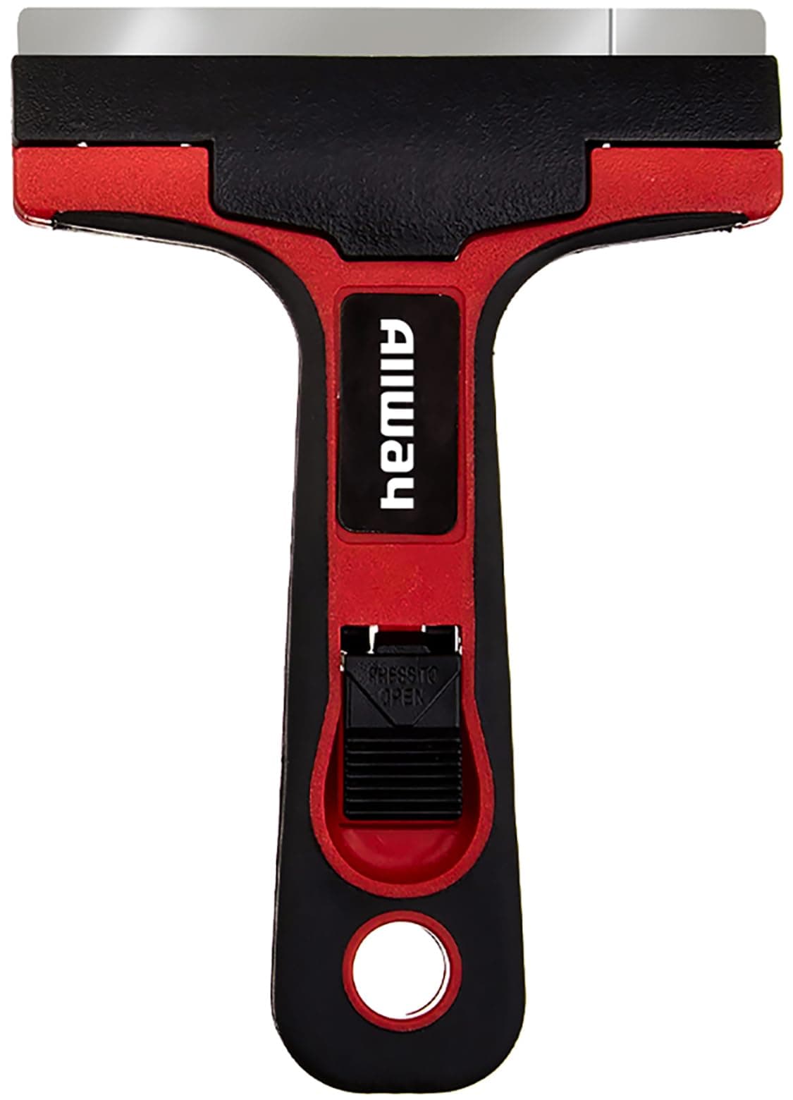 ALLWAY GTS Soft-Grip Glass & Tile Scraper, 4″