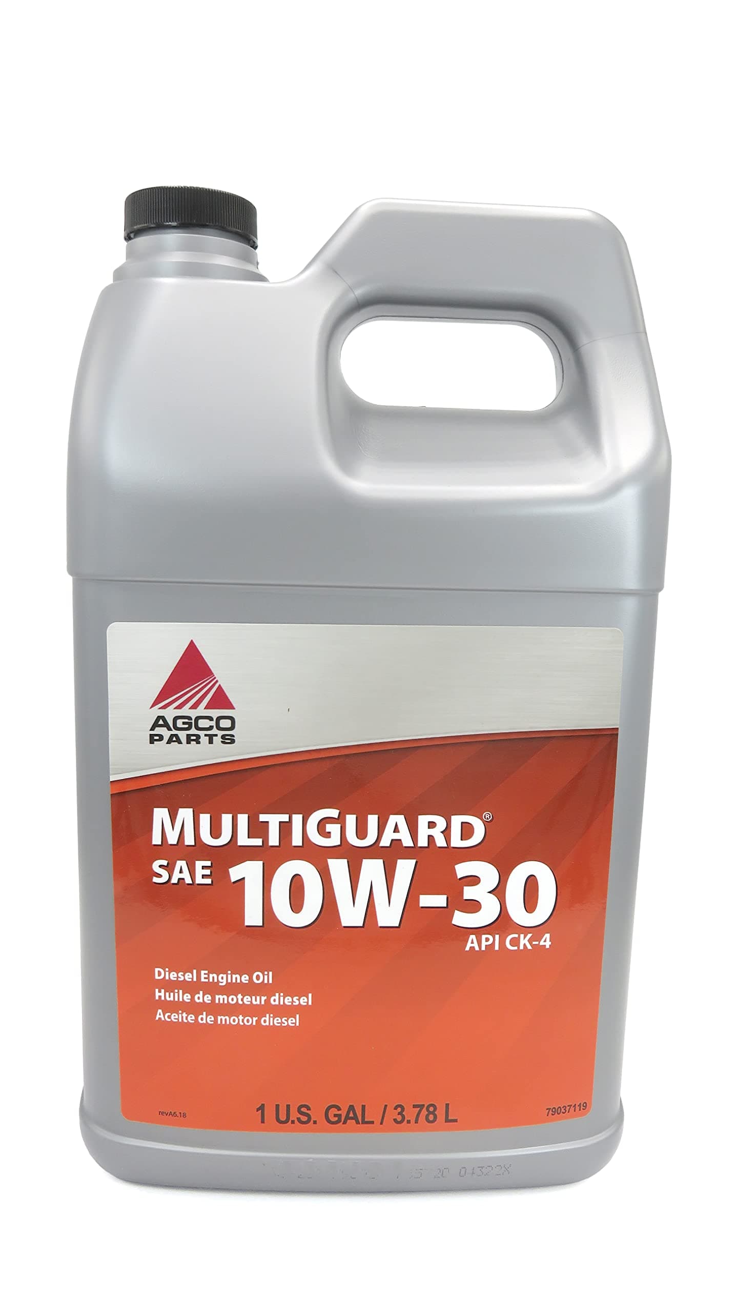 - MultiGuard Diesel Engine Oil SAE 10W-30 API CK-4 1 Gallon, 79037119