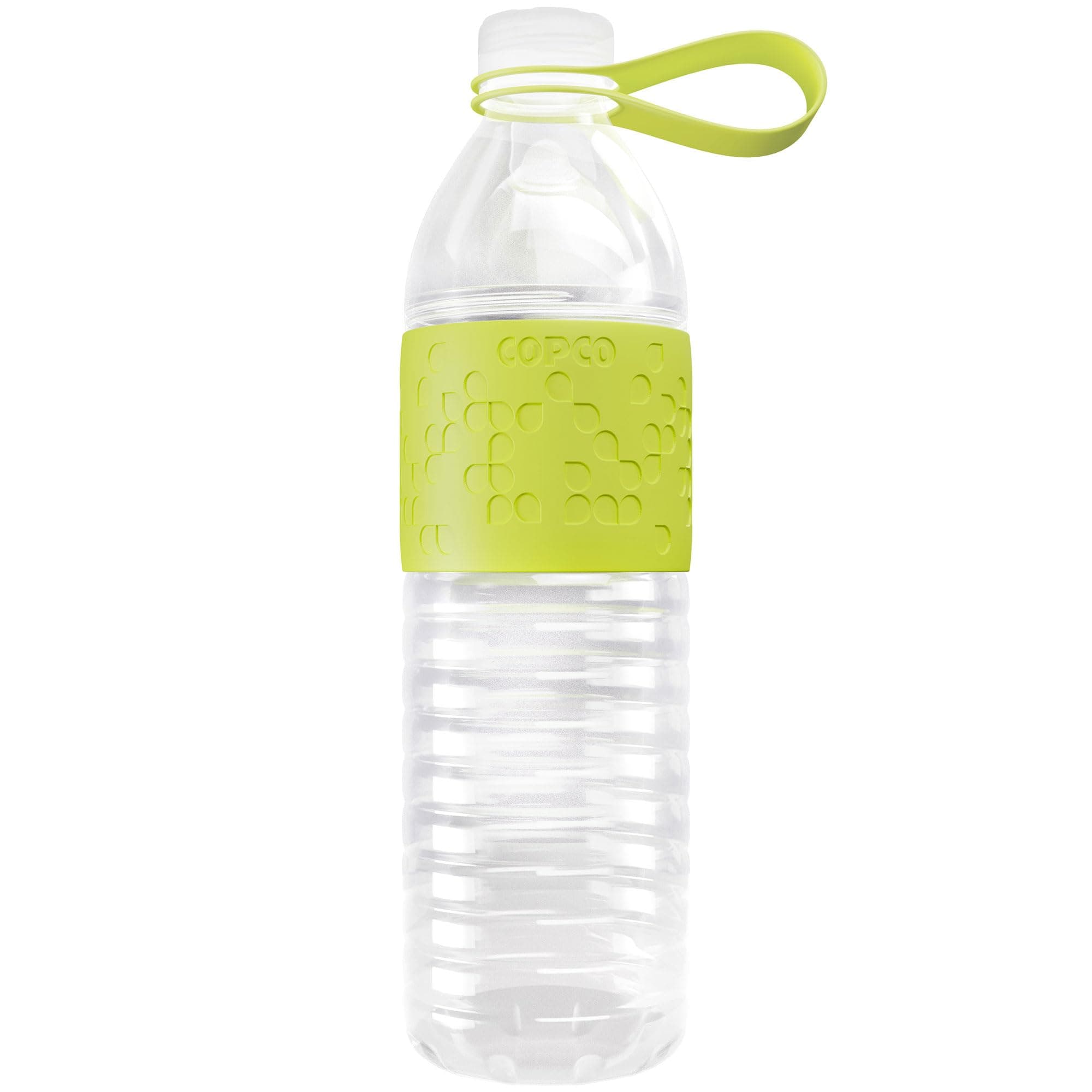 Copco Hydra 20 oz Water Bottle with Carrying Loop – Leak Proof, BPA Free Tritan, Dishwasher Safe, Twist-Open Body, Non-Slip Silicone Grip, Perfect for Gym, Travel, Office & Daily Use (Green)
