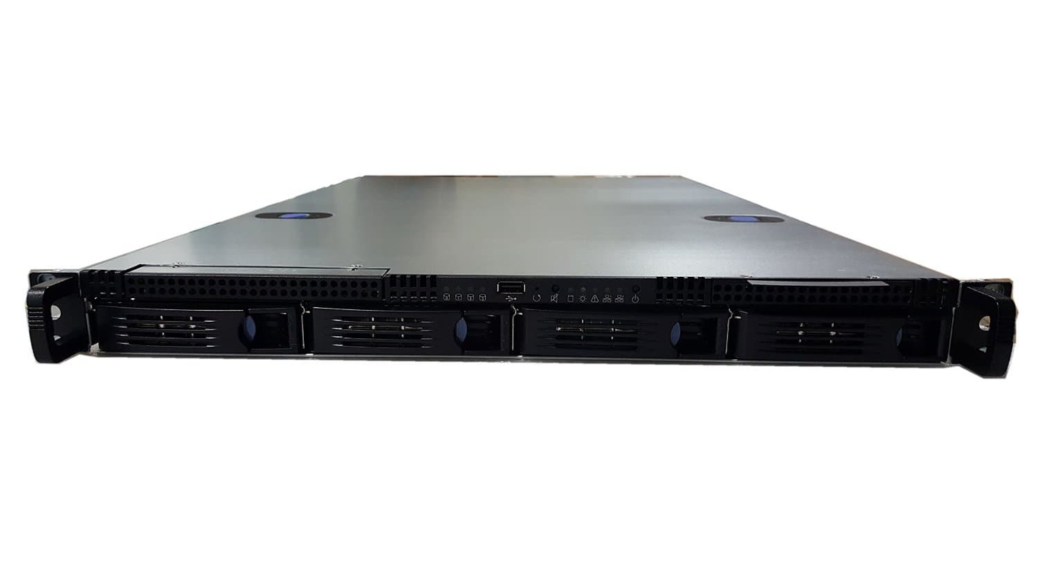 Microtel 1U Server Barebone System with Intel Xeon E3 4X3.5 Hotswap Bay DDR3 400W Power Supply C204 Chipset Socket H2 LGA 1155 Sandy Bridge Gen 2