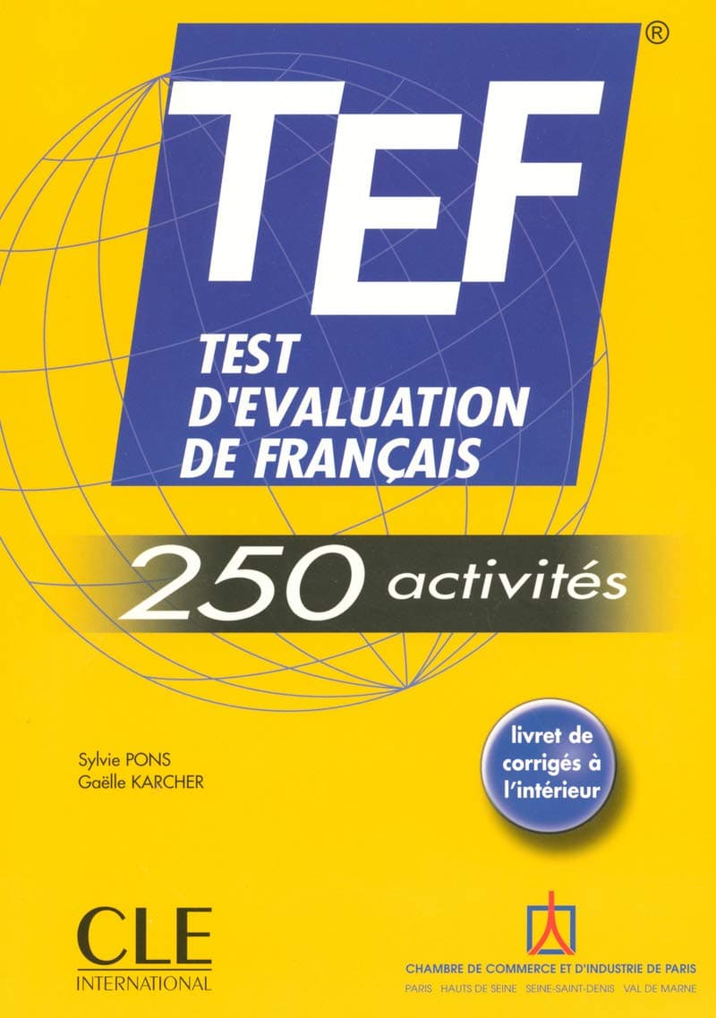 Test d'evaluation de Francais - 250 activites: Livre