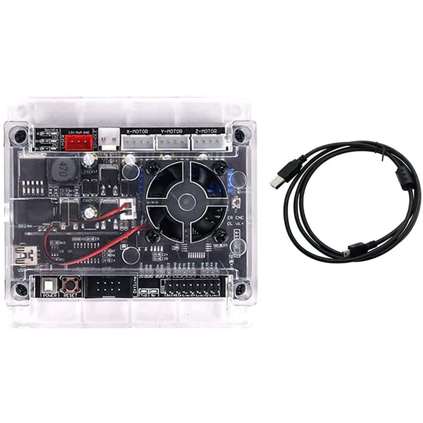 CNC Control Board, 3 Axis GRBL 1.1J USB Port CNC Engraving Machine Controller board for DIY Mini CNC Wood Router Engraver Machine