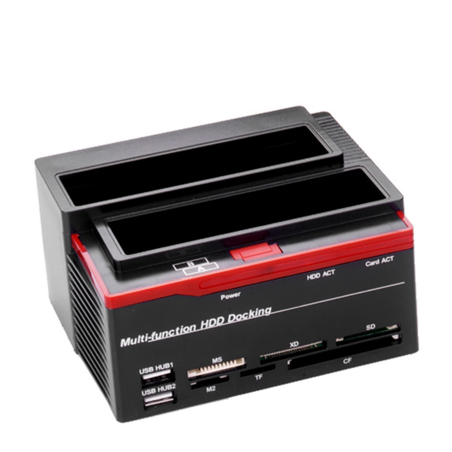 SKEIDO All in 1 SATA IDE HDD Docking Station For 2.5/3.5 Hard Disk MS/M2/XD/CF/SD/TF Card Reader Drive Docking Station Hard Enclosure