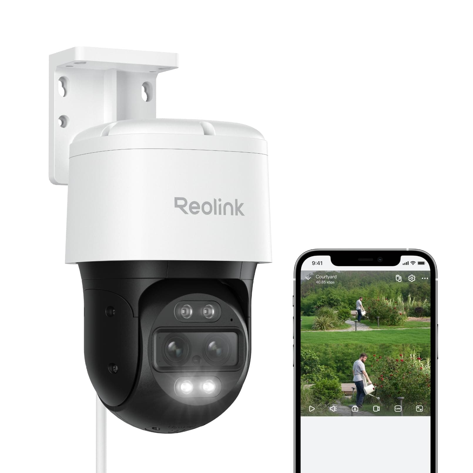 8MP Smart PTZ PoE Security Camera Trackmix PoE