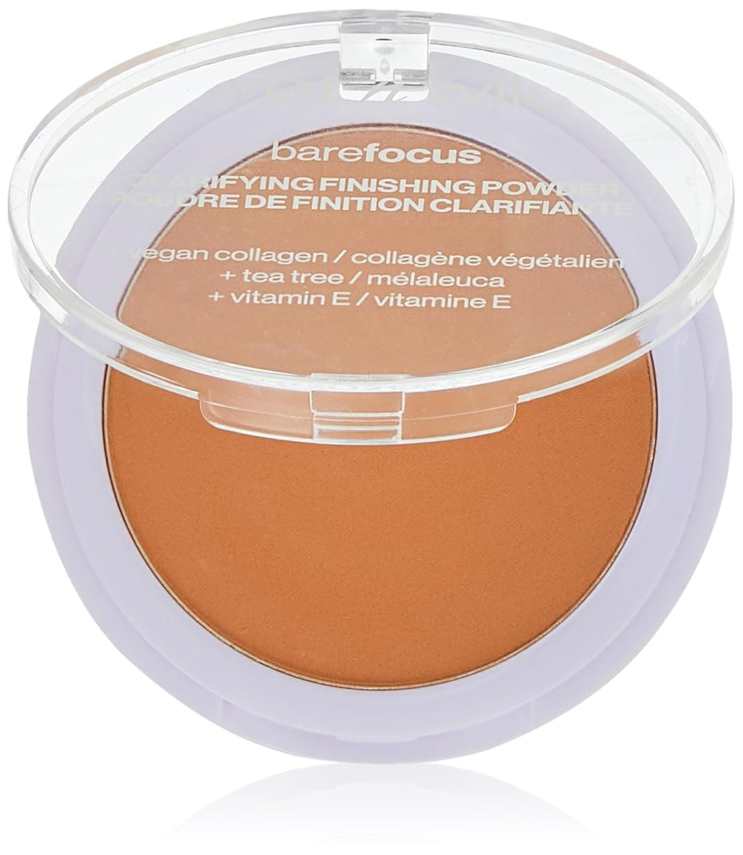 Bare Focus, Makeup Clarifying and Finishing Powder, Translucent and Matte for a Flawless Makeup Base, Long-Lasting, with Hyaluronic Acid and Vitamin E, for Medium/Tan Skin Tones