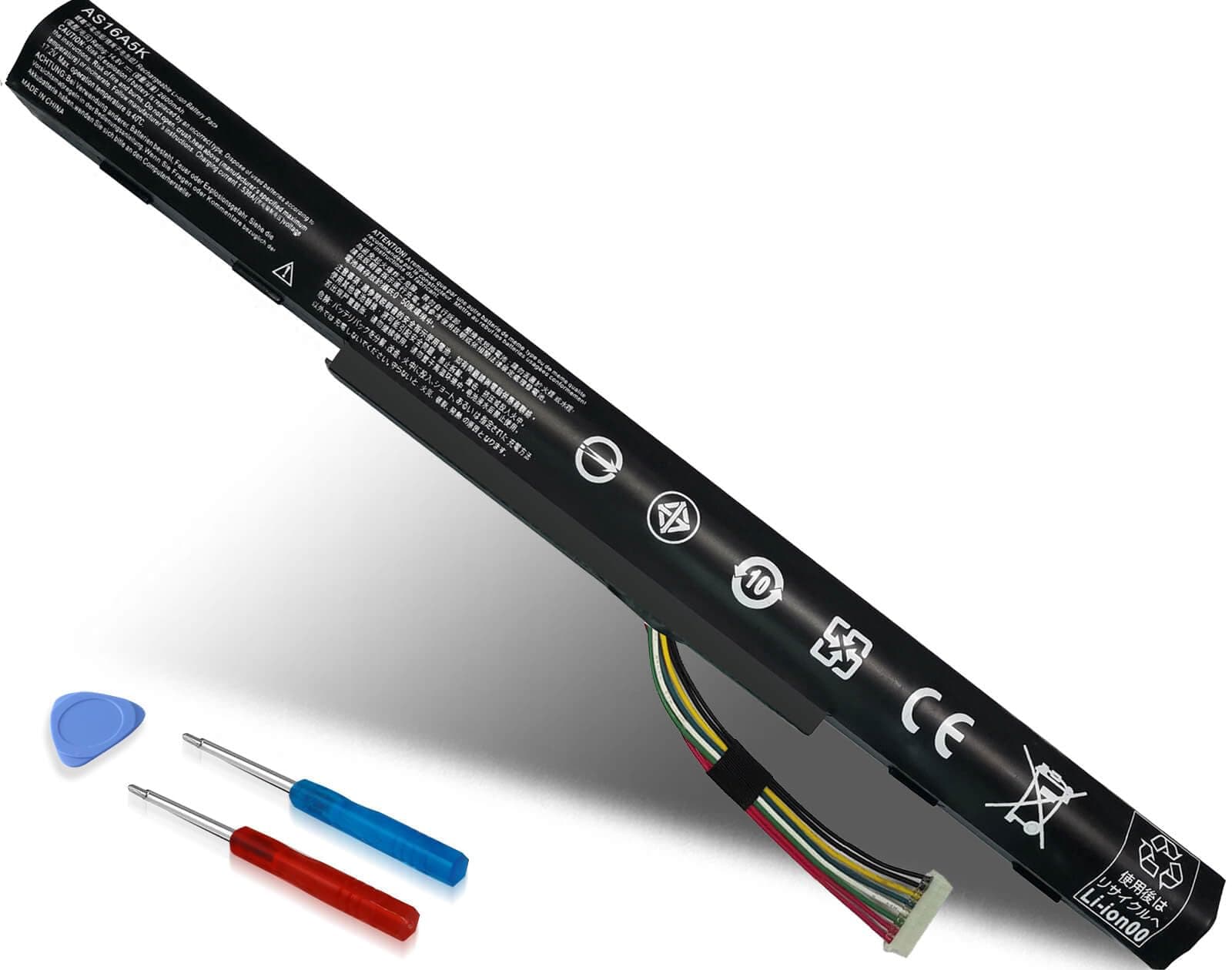 AS16A5K Battery for for Acer Aspire E15 E5-575 E5-575G E5-576 E5-576G N16Q2 E5-575-33BM E5-575-52JF E5-575-54E8 E5-575-54EB E5-575G-53VG E5-575G-57D4 E5-575G-76YK E5-576G-5762 AS16A8K 4INR19/66-1