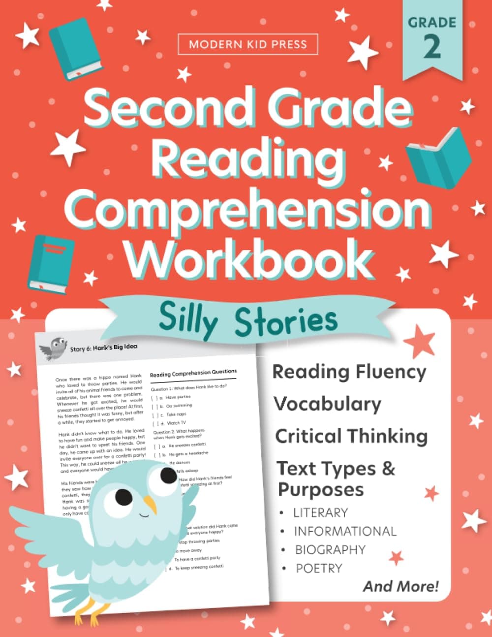 The 2nd Grade Reading Comprehension Workbook