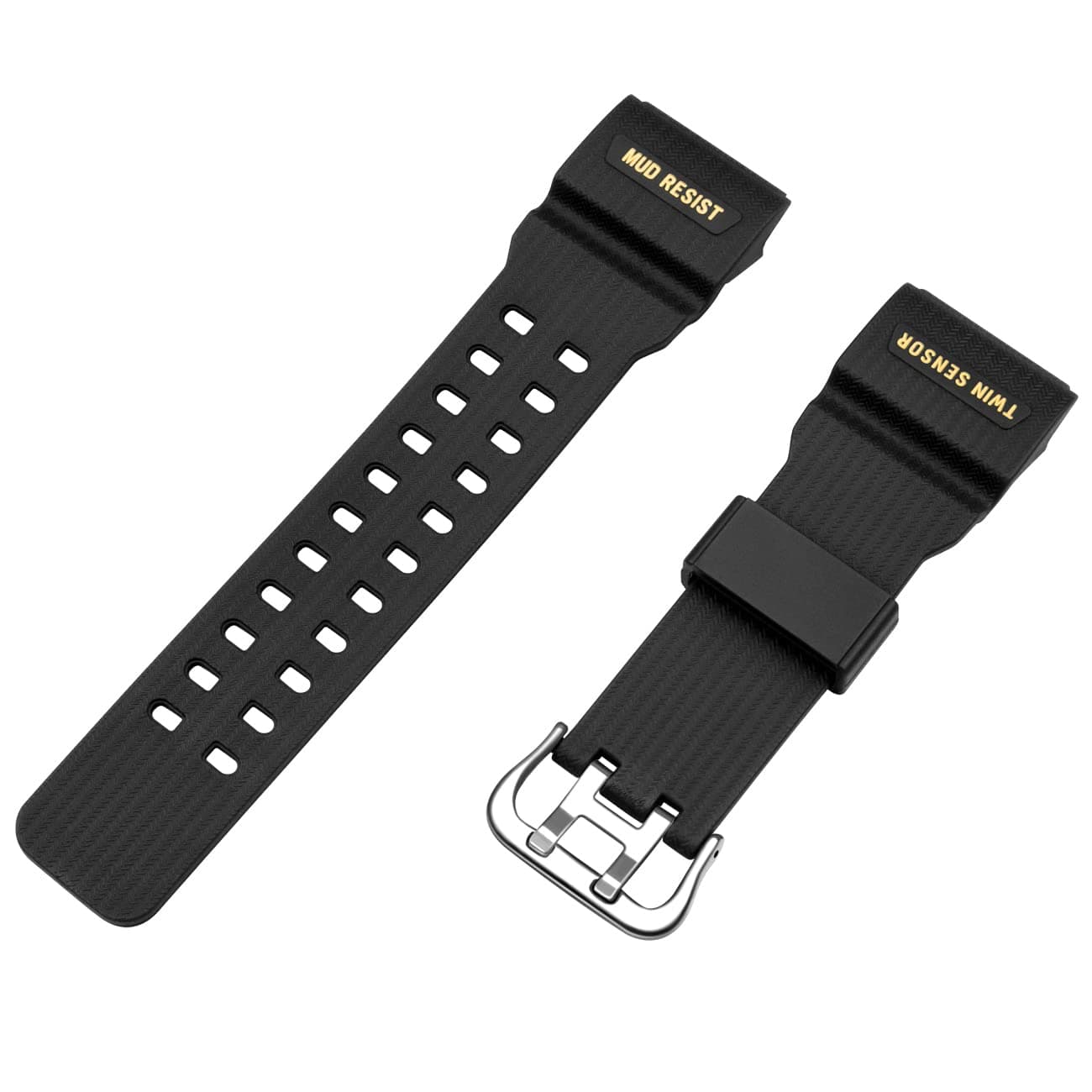 HstrapQuick Release Silicone Watch Bands Strap for Men Women Replacement Rubber Watch Band Compatible for Casio GWG100 GSG100