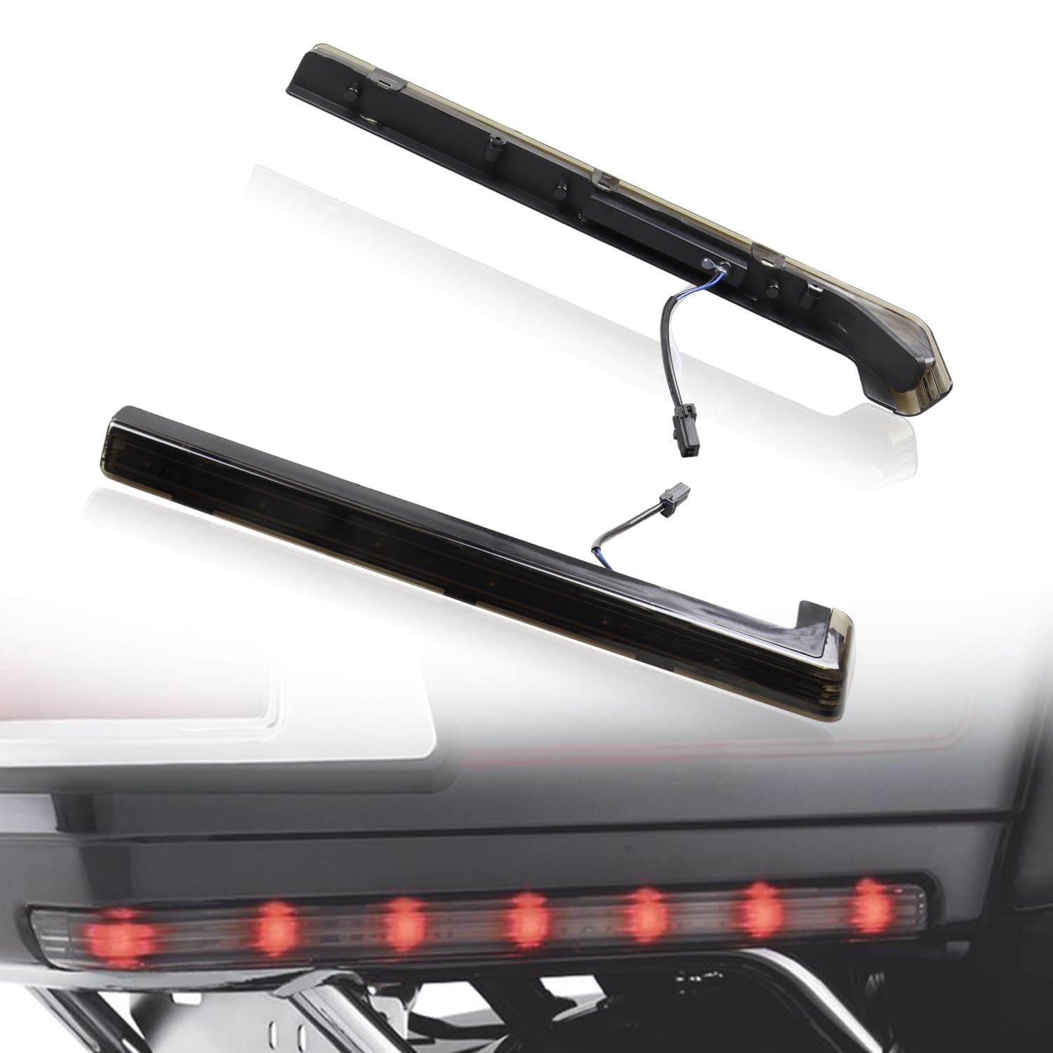 Tour-Pak Side Marker LED Light Kit Compatible with Harley Touring Electra Glide Classic Road Glide Ultra Ultra Limited FLHTK Ultra classic