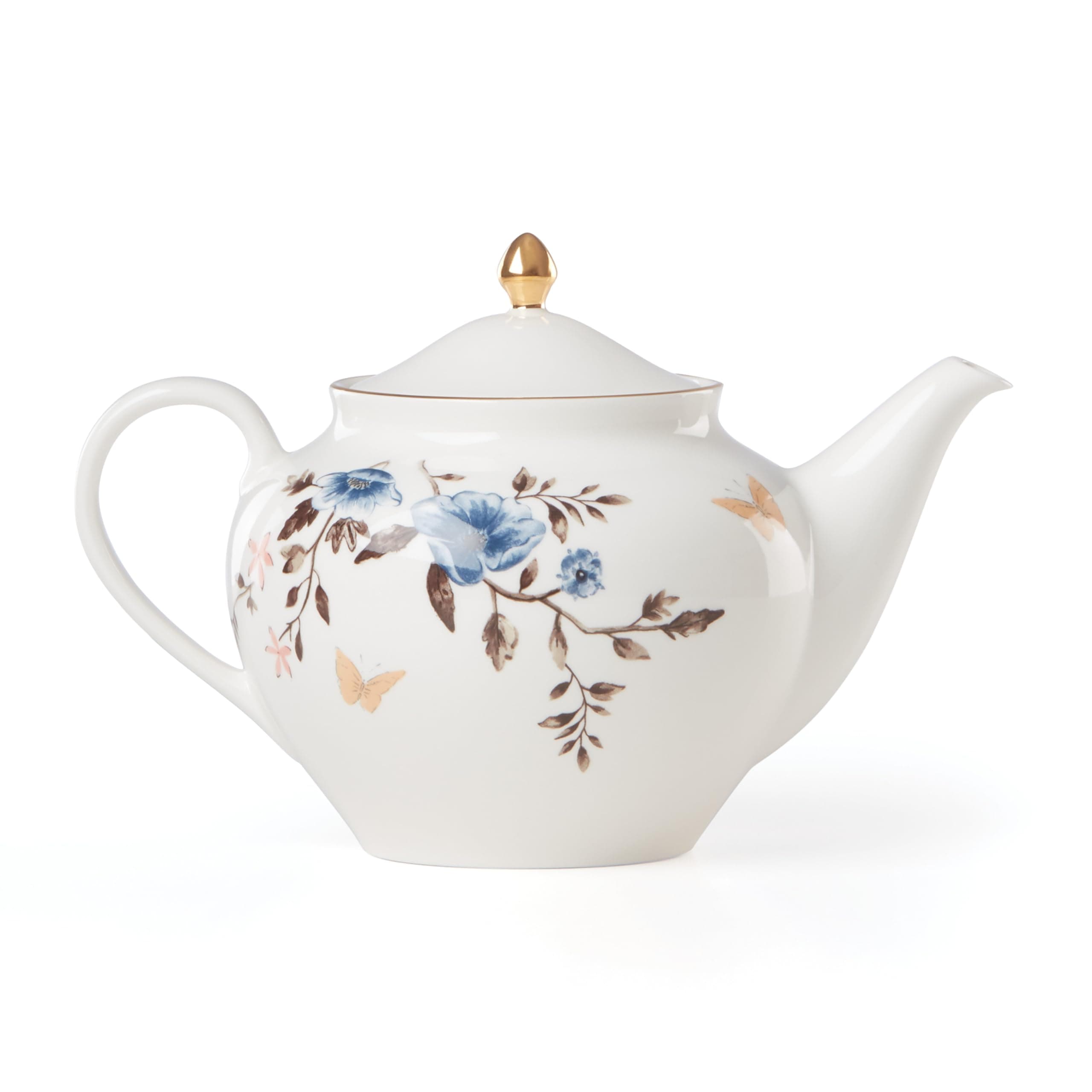 Sprig & Vine Teapot, 2.00 LB, Multi