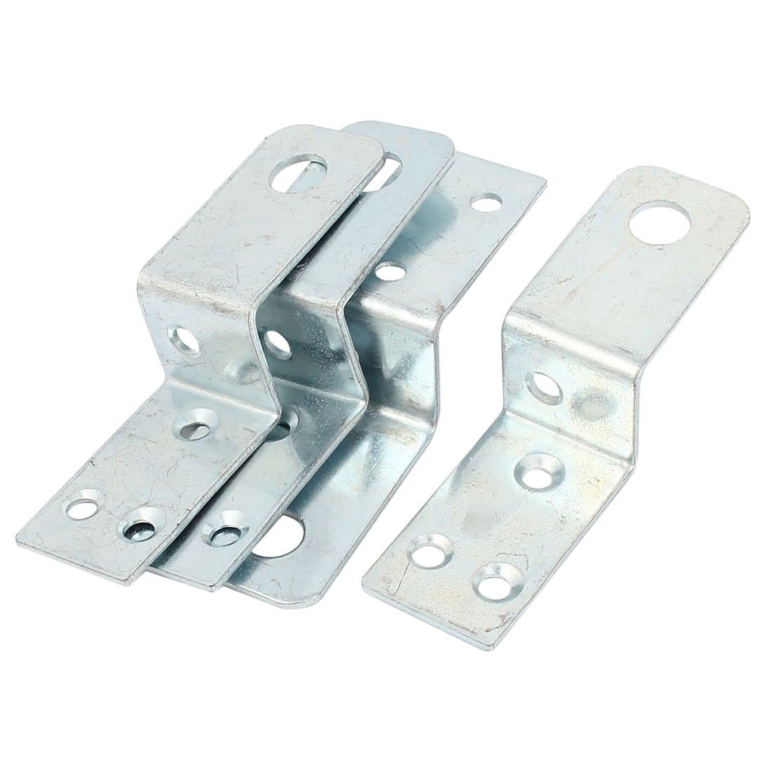 uxcell Z Shaped Corner Brace Angle Brackets Fasteners 36mm x 34mm 4 Pcs