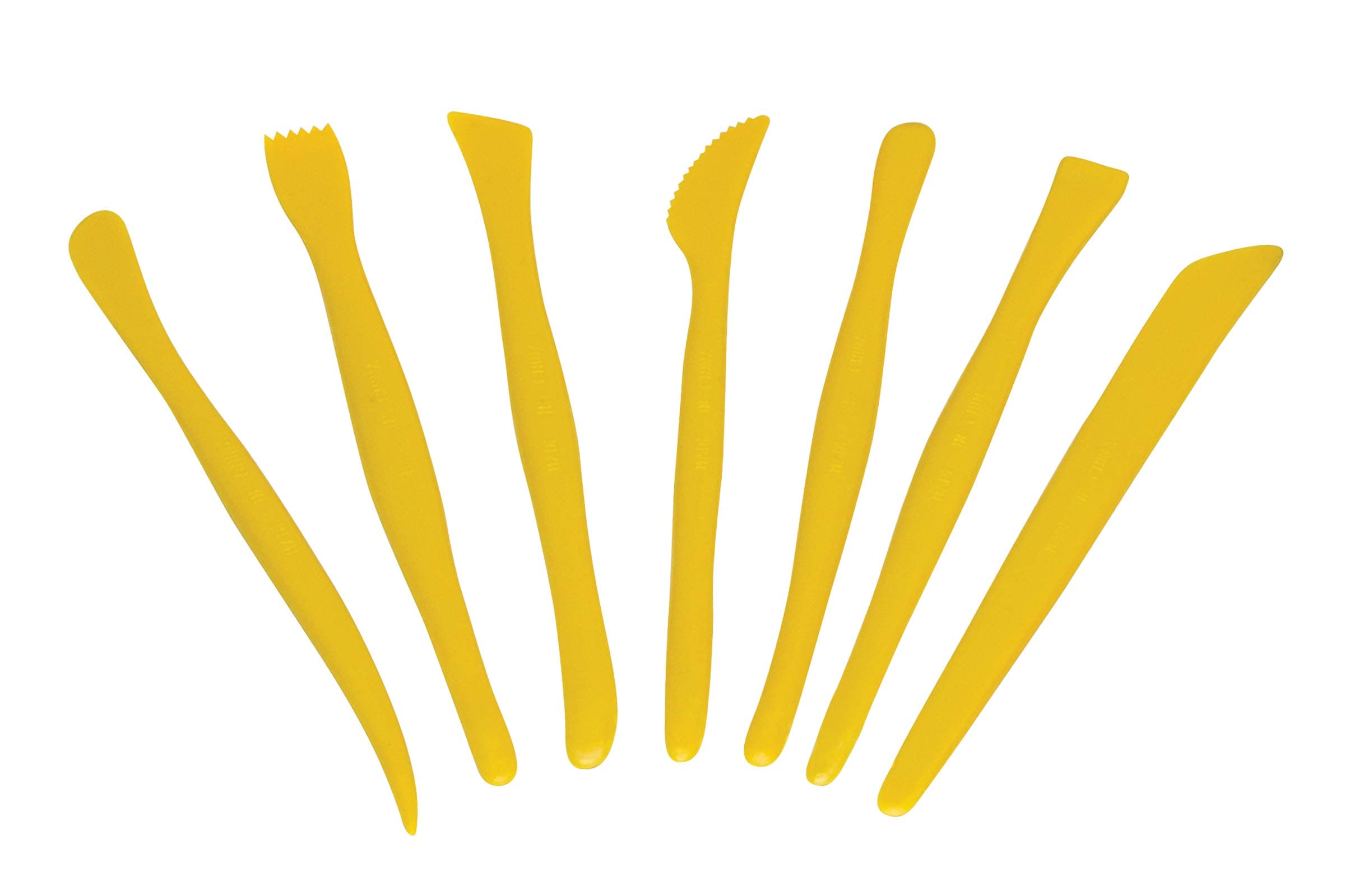 Creativity Street Modeling Tools, 7 Assorted Patterns, Approx. 6", 7 Pieces