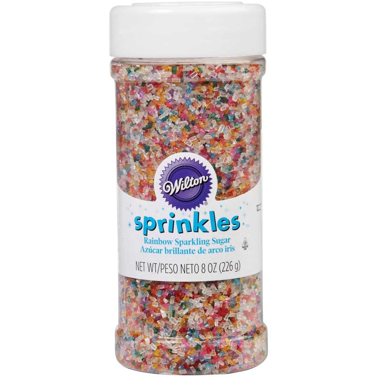 Rainbow Sparkling Sugars, 8-Ounce,Multicolored