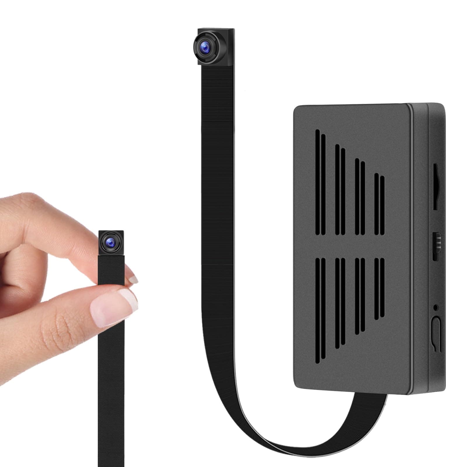 Spy Camera Mini Camera 64G HD 1080P Portable Hidden Camera with Motion Detector for Full Surveillance Indoor and Outdoor