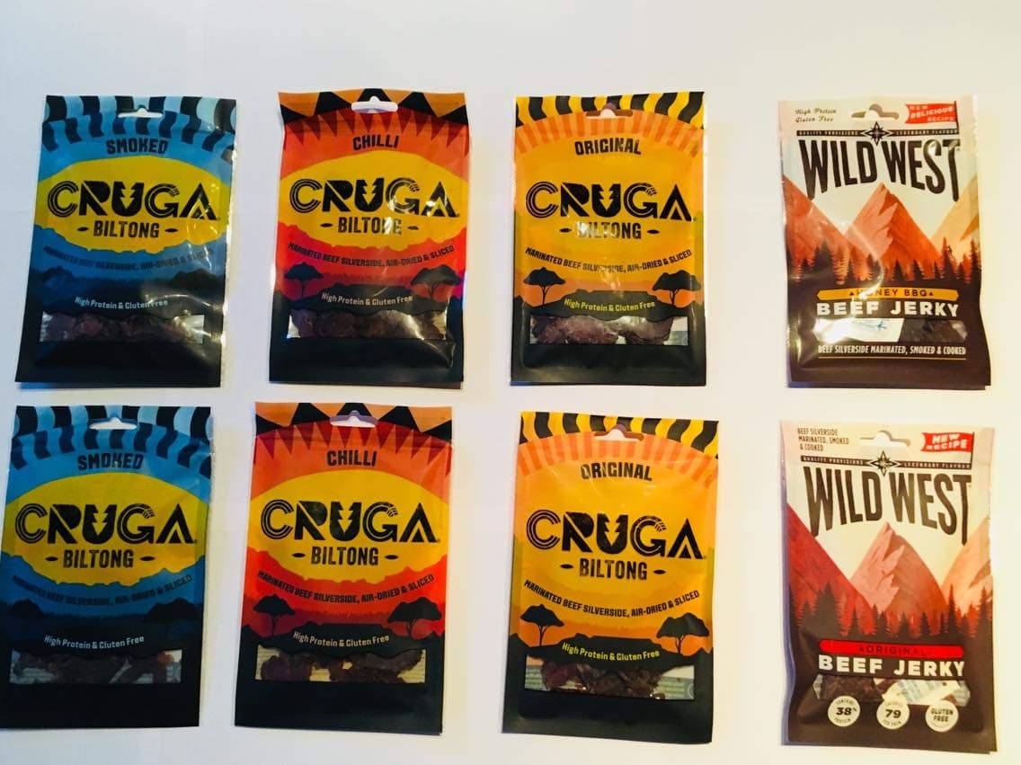 Cruga Original Beef Biltong, 70 g
