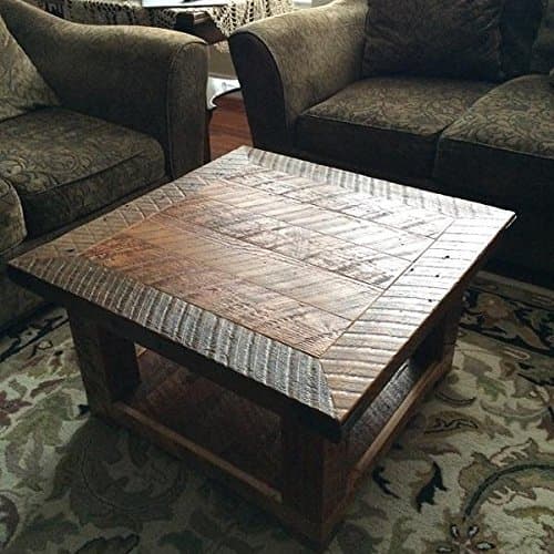 "The Old Seattle Square" Reclaimed Wood Coffee Table