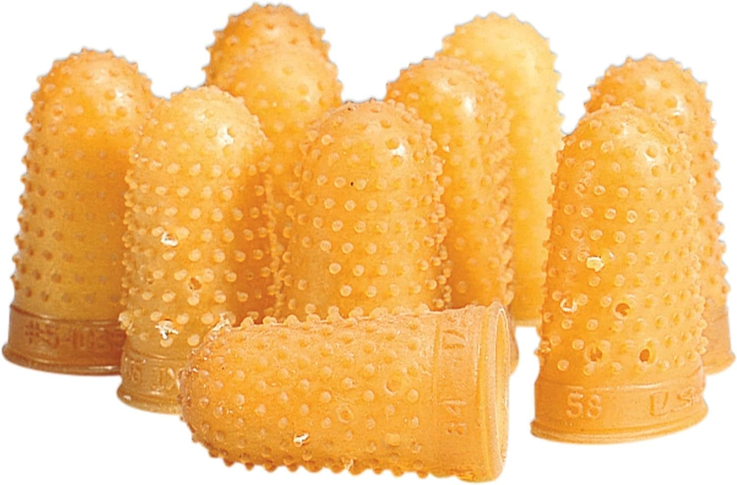 Swingline 54031 Rubber Finger Pads 9-16 Open End Inside Diameter Size 11 Pack of 12