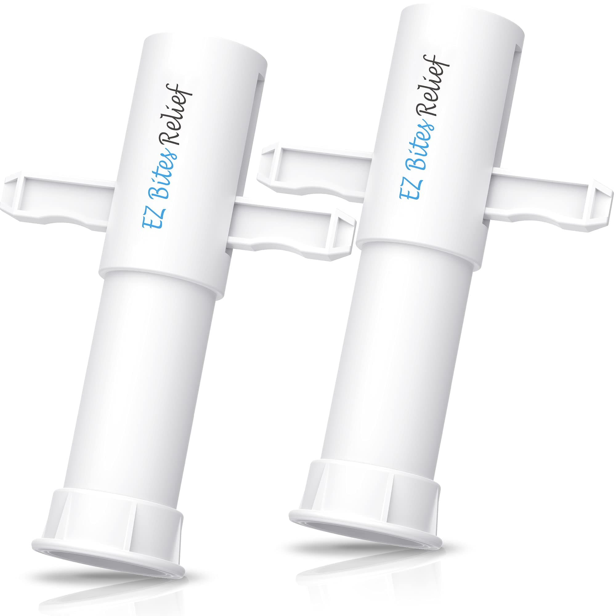 YARKOR EZ Bites Relief Bug Bite Suction Tool 2 Pcs, Bee Sting Pump - Natural Itch Relief, and Venom Extractor First Aid for Backpacking, Camping Hiking