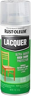 Rust-Oleum 1906830 Lacquer Spray Paint, 11 oz, Gloss Clear