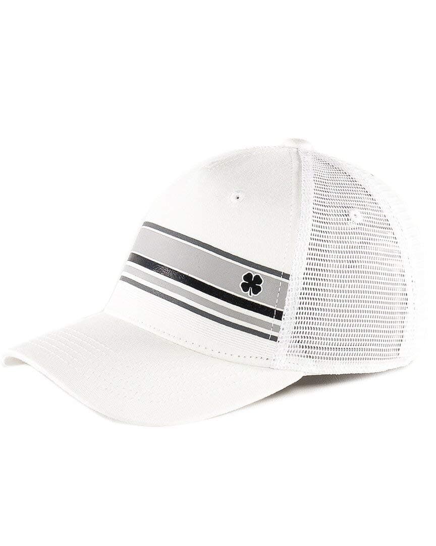 Black Clover Golf- On Deck Hat Black/White/Black