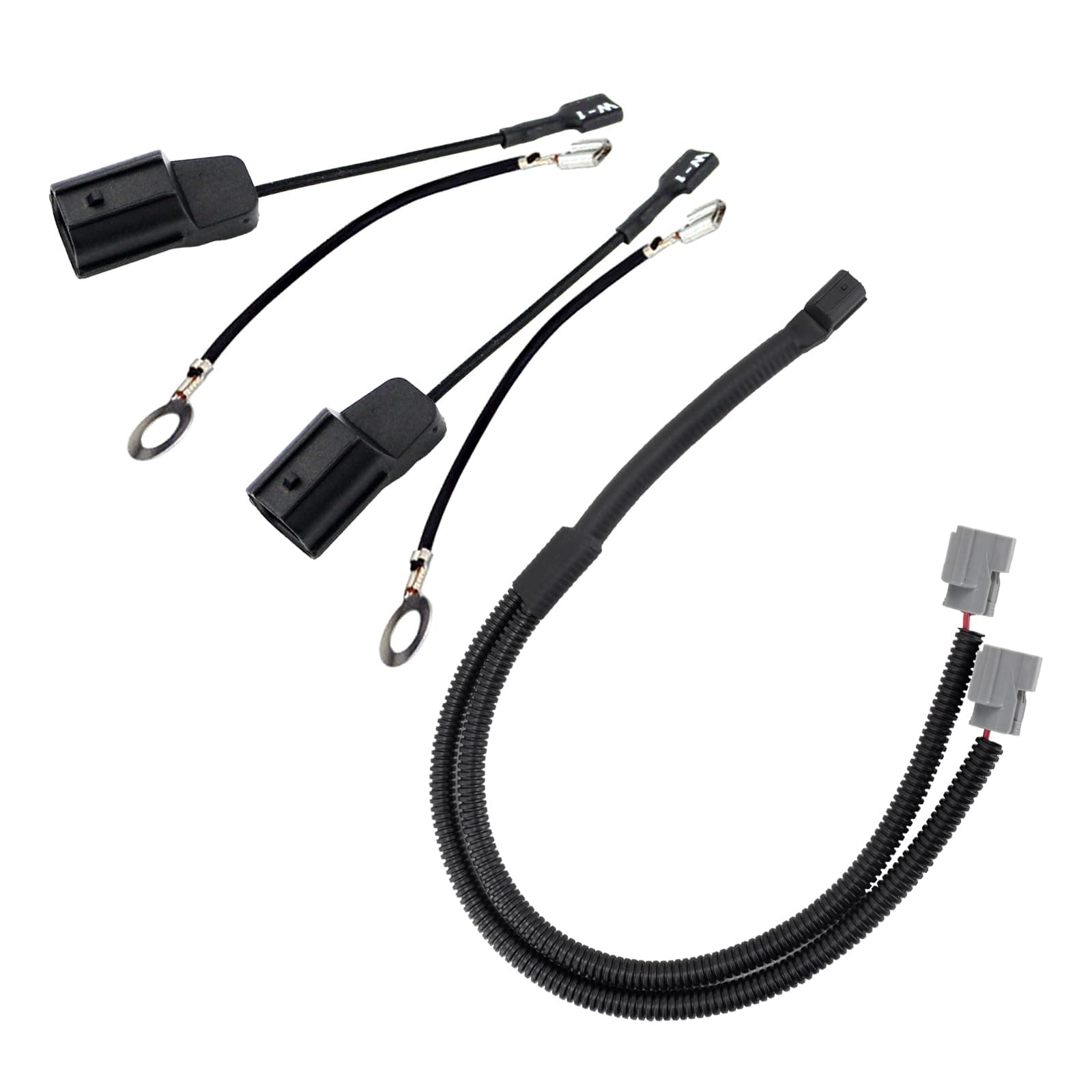 FARBIN Car Horn Special Plug Compatible with Honda (-2016) Adapter Wiring Harness Pigtail Socket Car Horn Connector Harnesses Cable 2Pcs