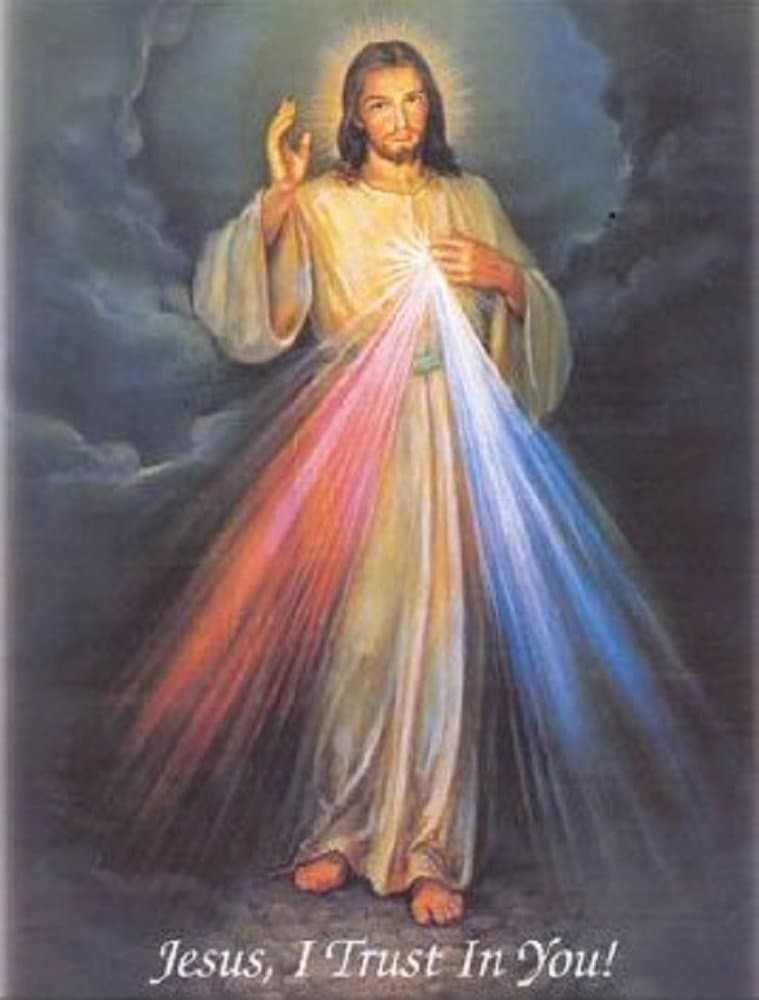 Divine Mercy Framing Print 8" X 10"