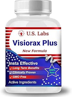 U.S. Labs Visiorax Plus Capsules - Advanced Formula for Healthy Eyes - Enhanced with Key Nutrients