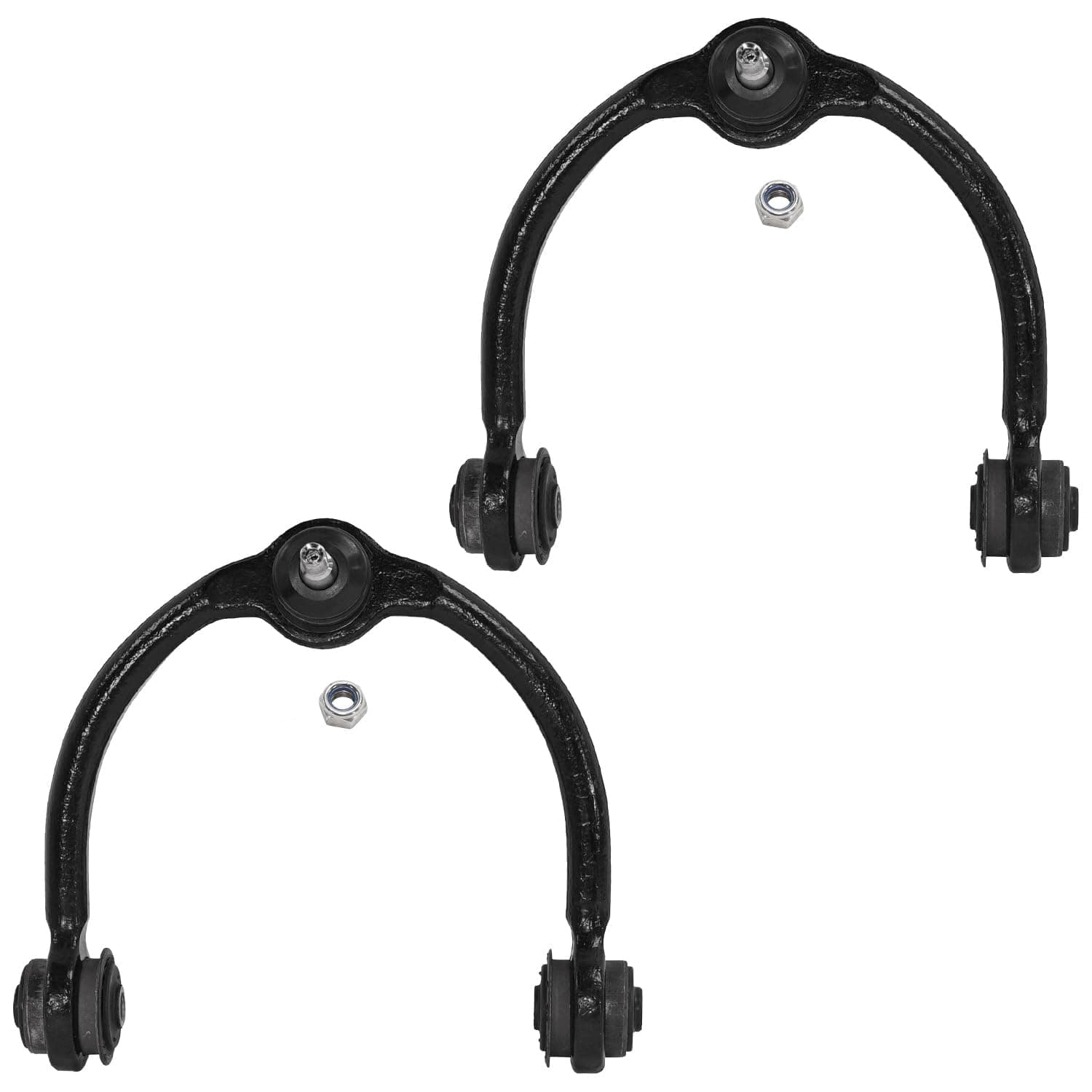 2 Front Upper Control Arms for 2005-2010 Jeep Grand Cherokee Commander, Upper Control Arms w/Ball Joints Assembly, 2006 2007 2008 2009 Replacement Pair Set