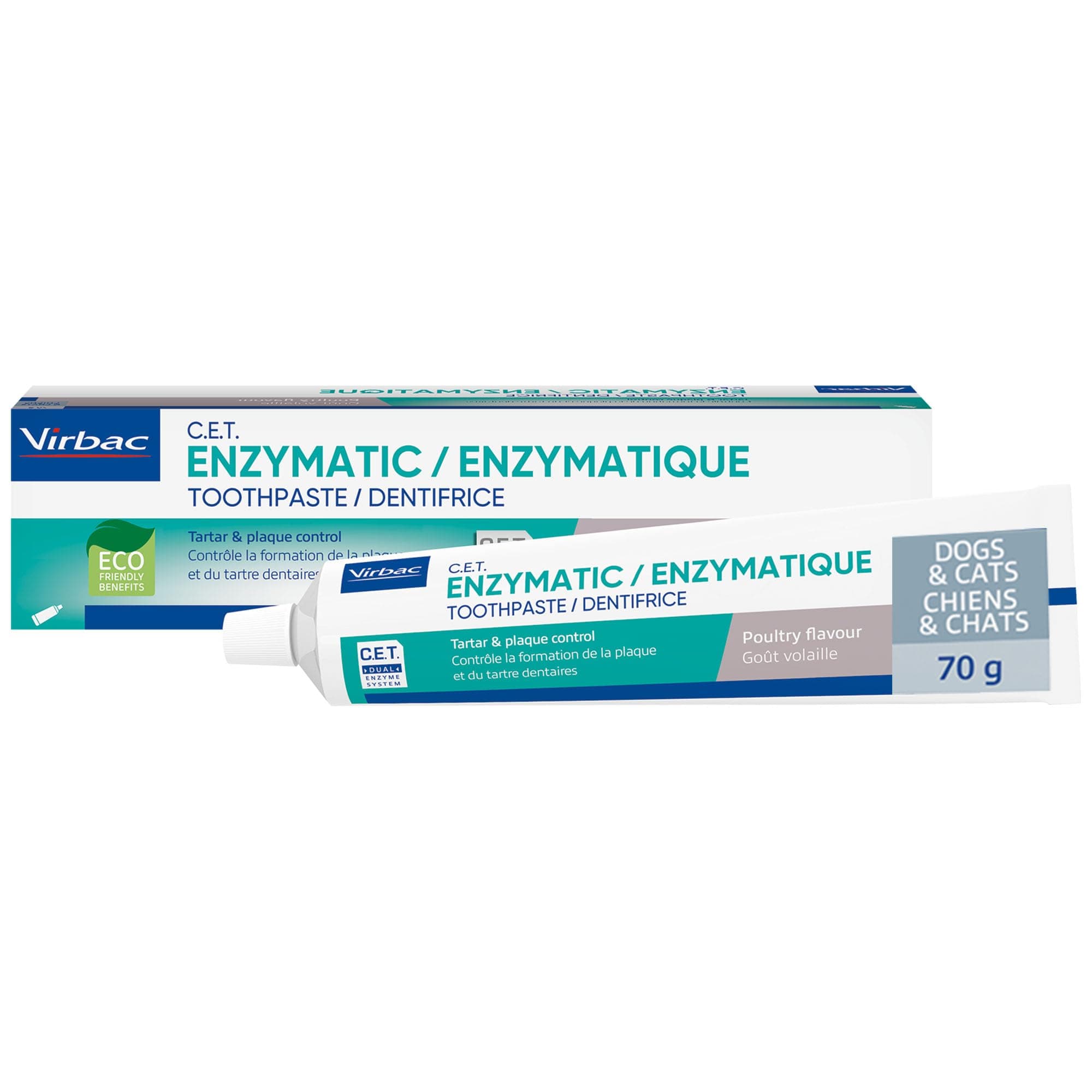 Virbac C.E.T. Enzymatic Toothpaste, Poultry Flavor, 2.5 oz