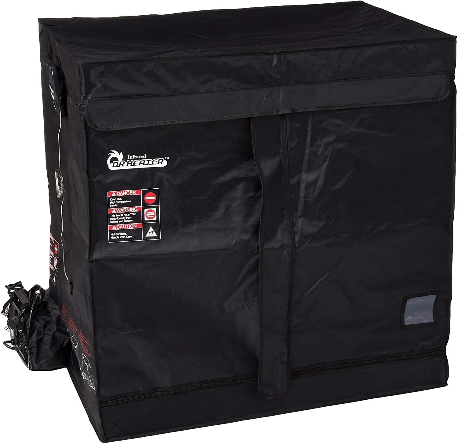 Dr Infrared Heater DR 122 Bedbug Heater with Thermometer and Timer Black Big