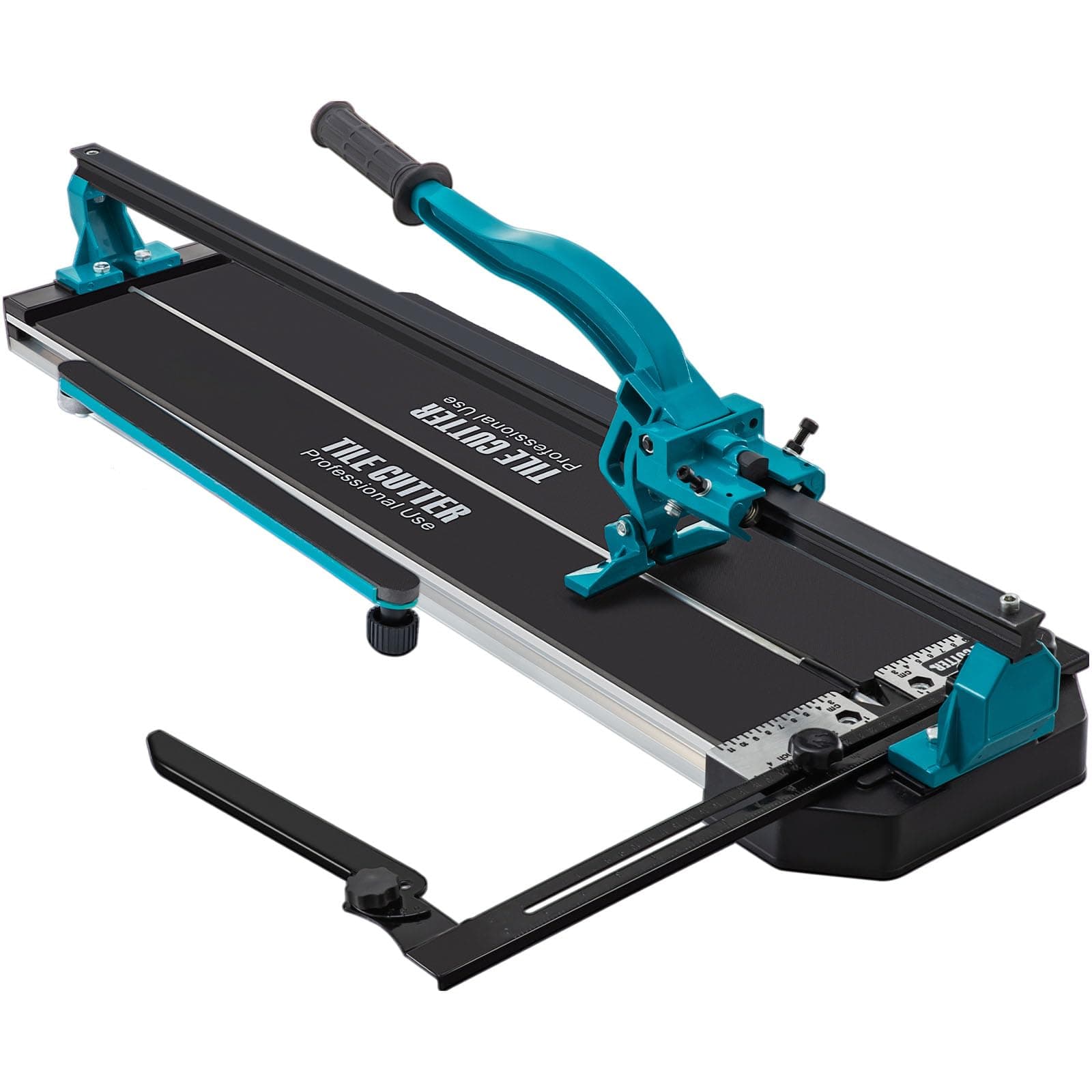 47 Inch Manual Tile Cutter, Single & Double Brackets, 3/5 in Cap w/Laser Guide, Snap Cutter for Porcelain Tiles