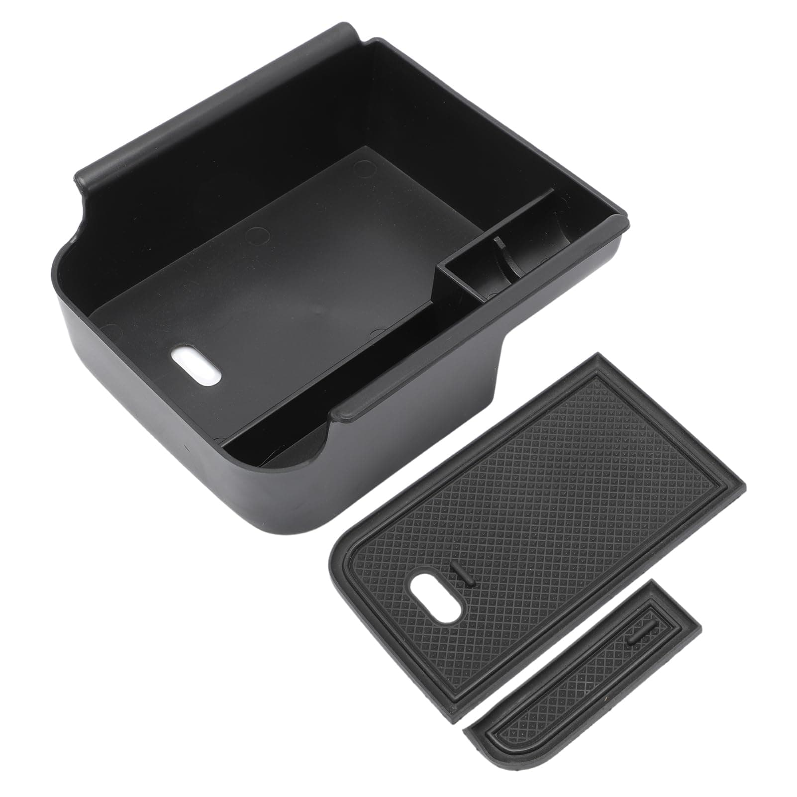 Swgaunc Centre Console Storage Compartment Storage Box Compatible with V-W Golf 8 MK8 Accessories