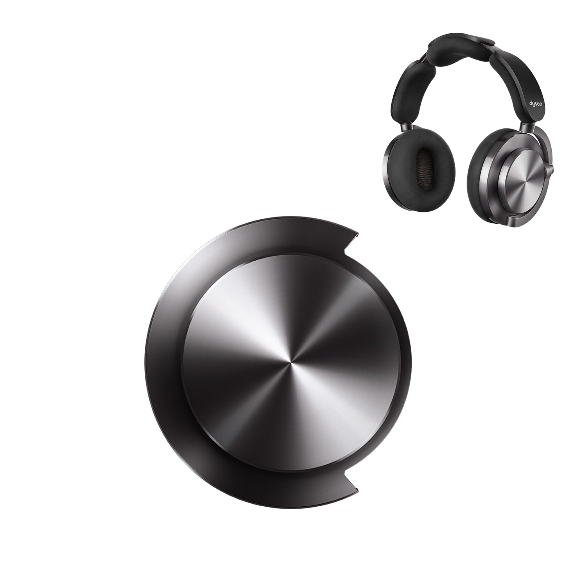 Dyson OnTrac™ Ear Cap, CNC Black Nickel