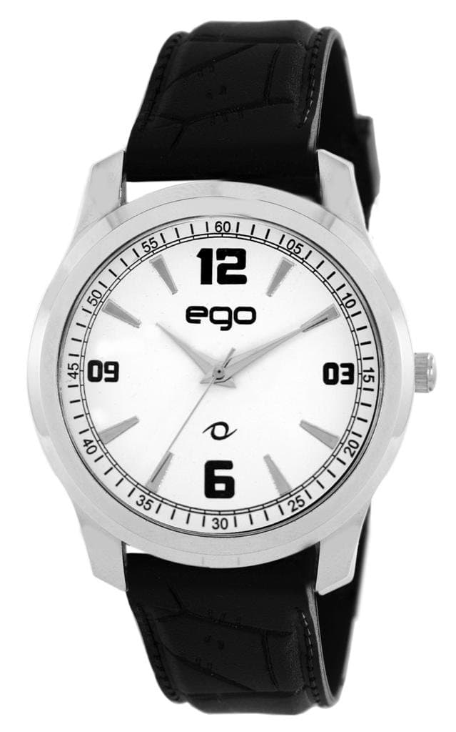 EgoAnalog Silver Dial Men's Watch-E-40370PAGI