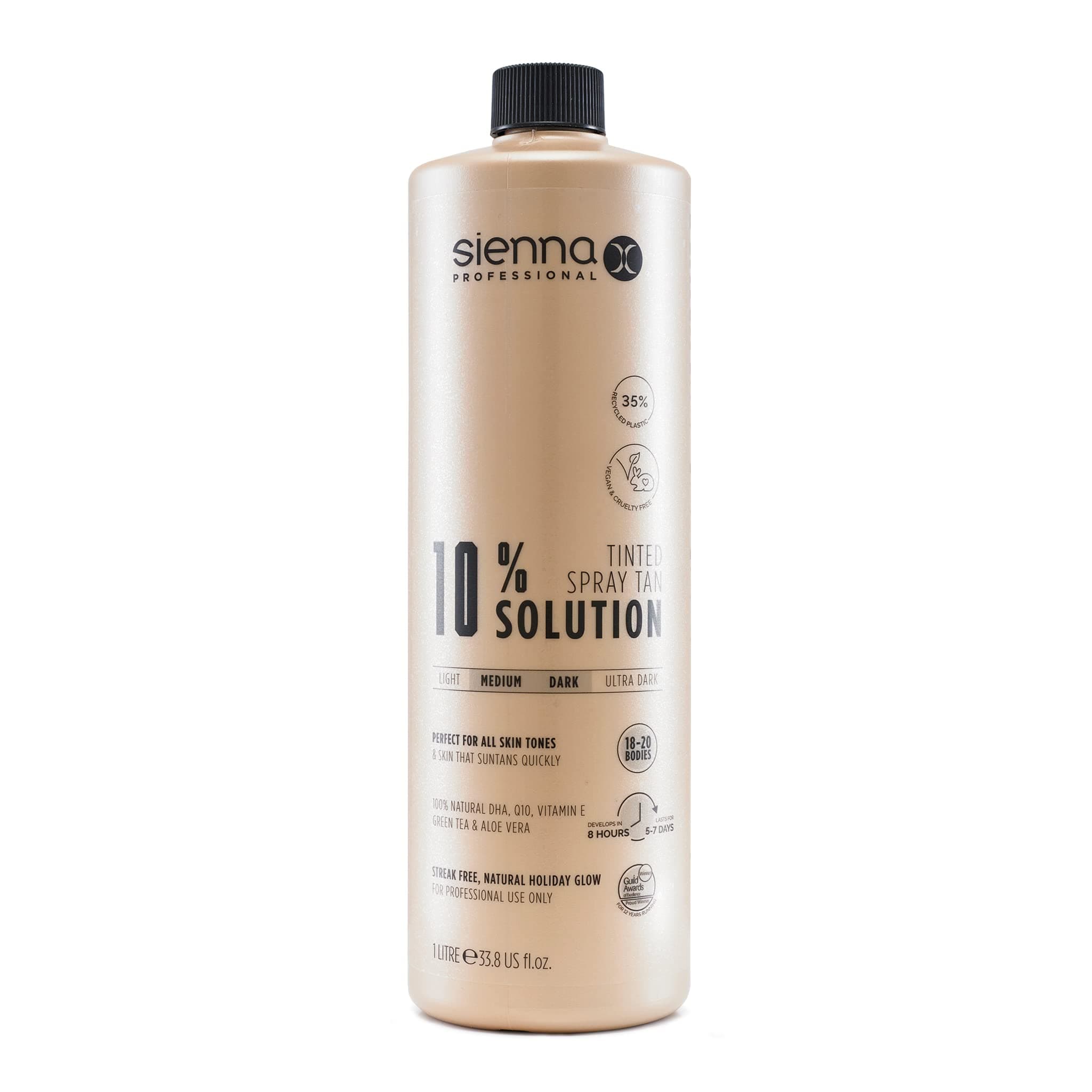 Sienna X Professional Spray Tan Solution 10% 1 Litre