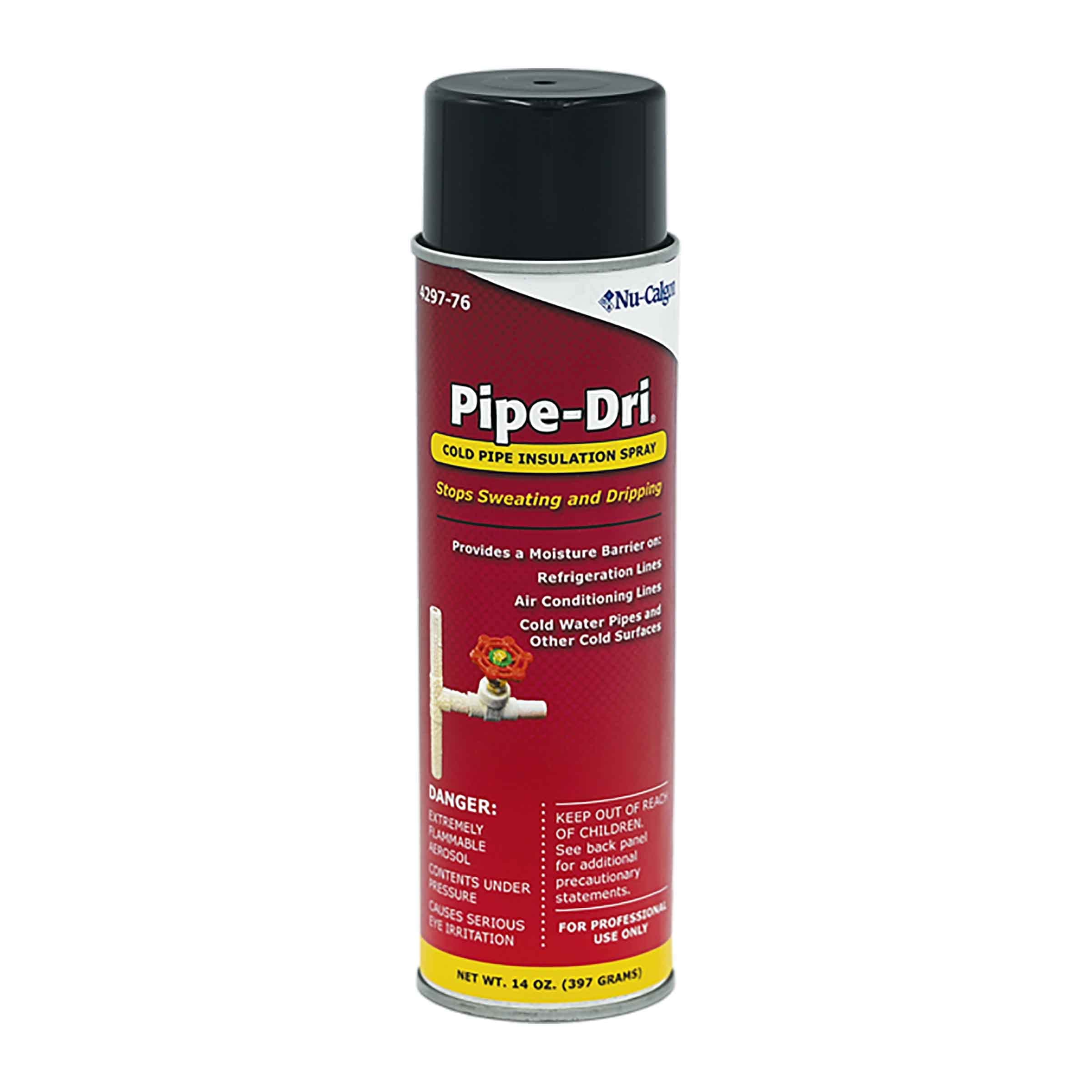 Nu-Calgon 4297-76 Pipe-Dri Cold Pipe Insulation Spray (14 oz. Can)